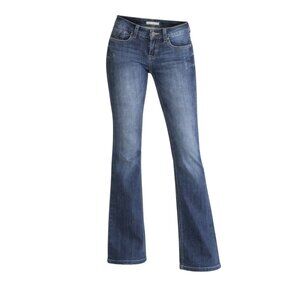 Stetson Medium Blue Fade Classic Boot Denim Jeans, Size 6 (Short)